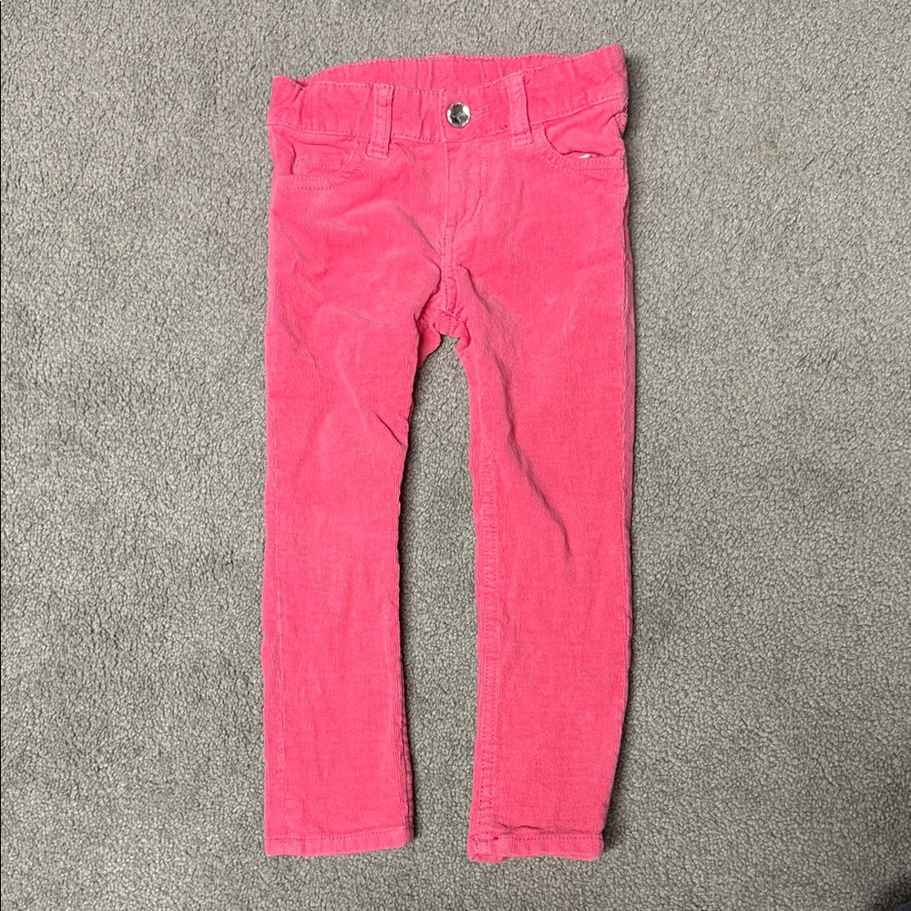 H&M Bright Pink Kids Corduroy Pants